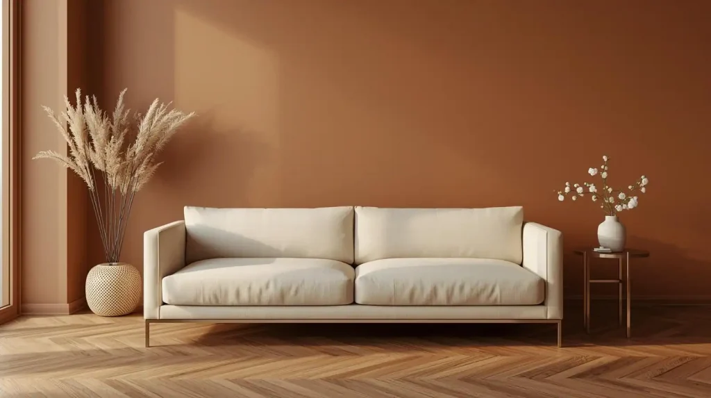 Gaya rumah warm minimalism