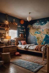 dekorasi kamar anak laki-laki sederhana