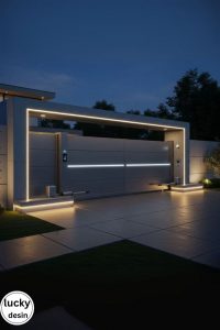 model pagar rumah minimalis modern